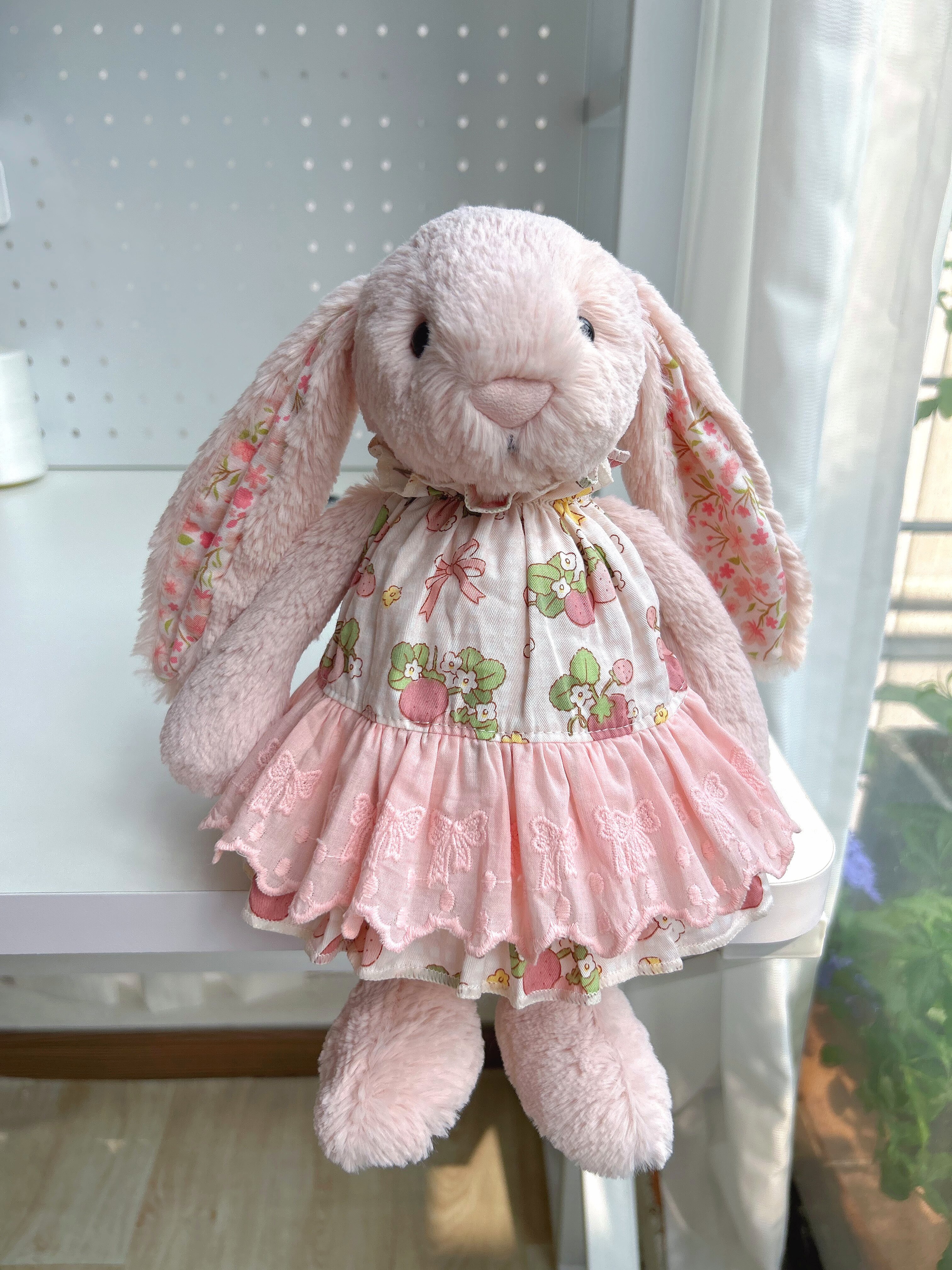彩菲手作邦尼兔娃衣31cm36cm衣服伽百利兔30裙子女生礼物玩偶着替图片
