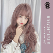 天使 原创设计长发大卷大波浪修脸逼真假发女 翅膀刘海假发