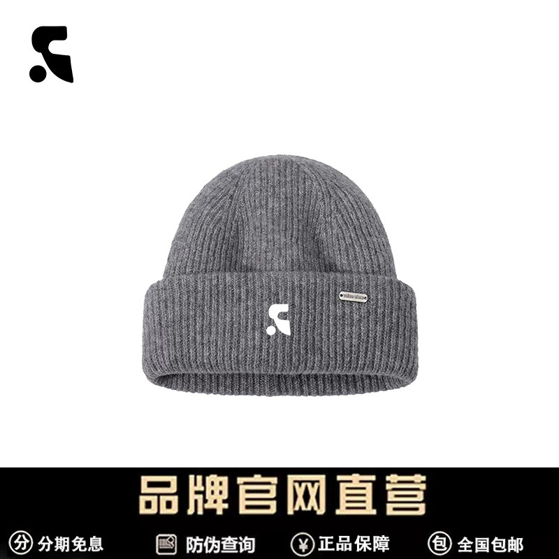 RRHepburn正品针织冷帽大头围