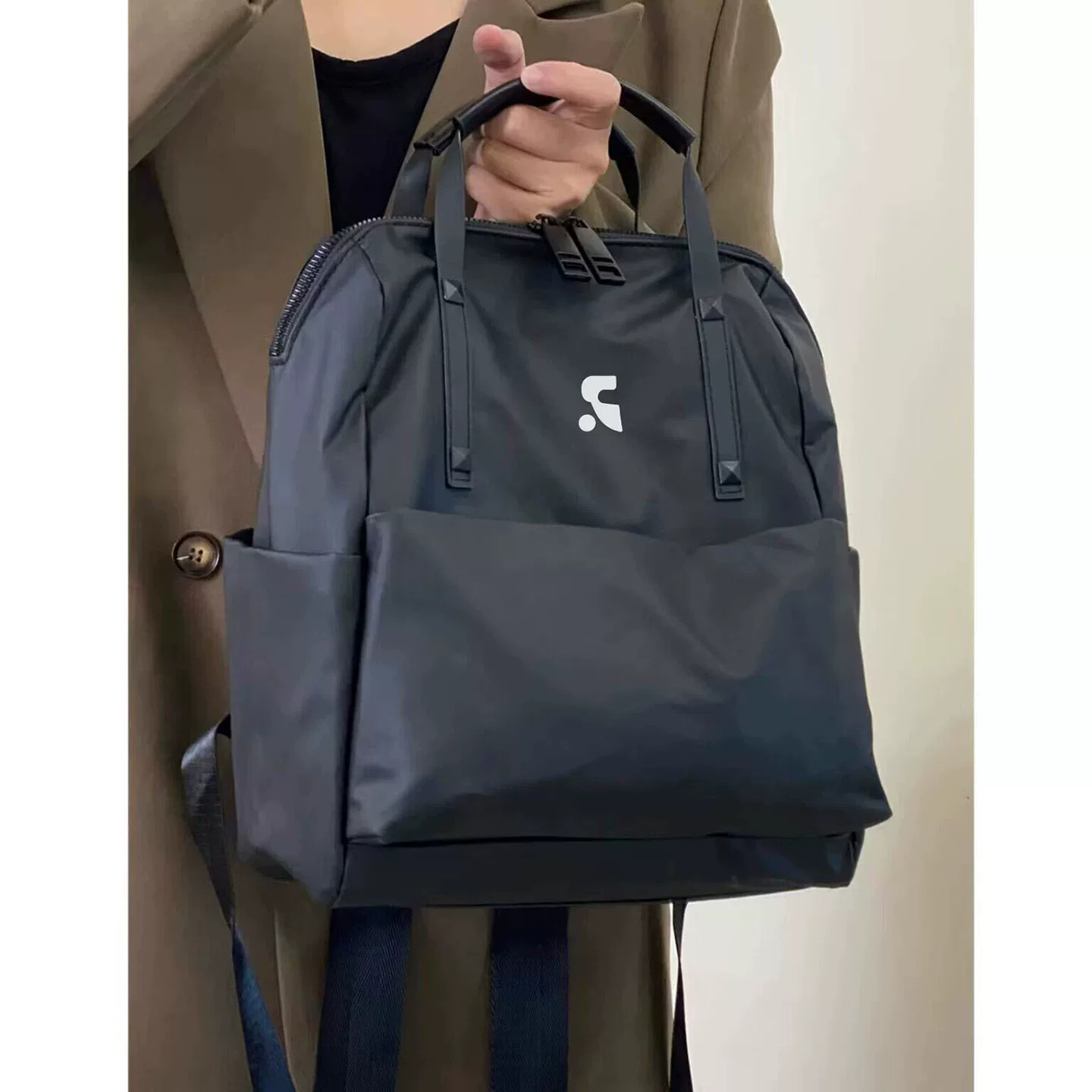 RR正品防水尼龙大容量双肩包