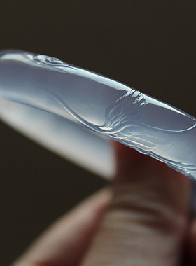 仙家天然手工雕刻冰种朱砂玉髓