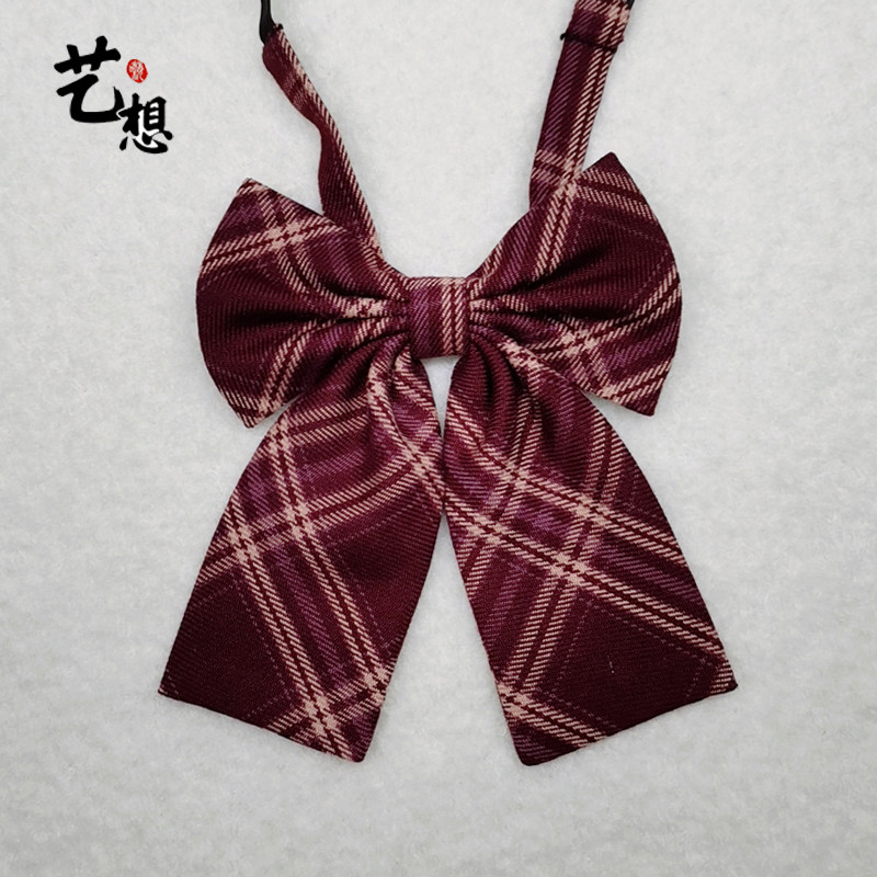 定制领结领带服装装饰平角领结学院风现货新品正统校园女士蝴蝶结