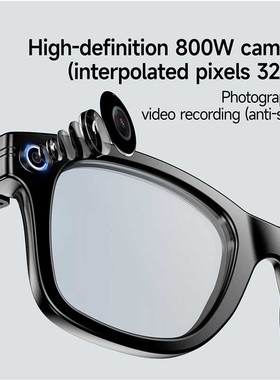 Ai Smart Glasses,800M HD Camera,Translation Glasses,BT5.3