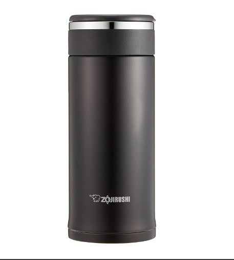 象印水杯 zojirushi 直饮不锈钢杯 360ml 黑色 sm-je36az-td