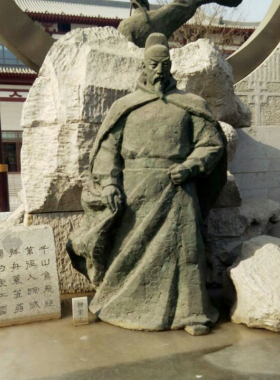 博物馆雕像柳宗元塑像摆件