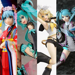 初音未来2015魔法雪机车樱花骑士和服圣诞巡音静音骸动漫手办模型