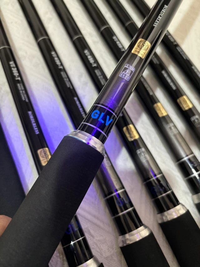 BOROERLRSSS-V2代19调高碳素鲫鱼鲤鱼鱼竿台钓 超轻超细野钓杆9米