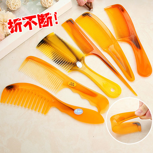 塑料牛筋防静电直发小梳子