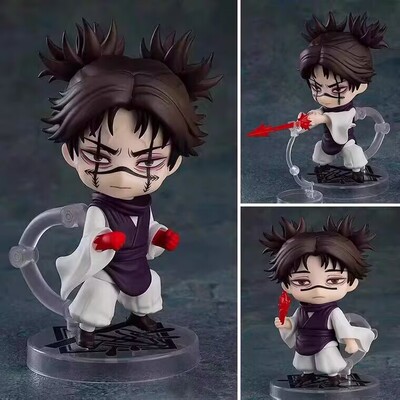 粘土人五条悟伏黑惠明 胀相2290#Q版可动可换脸公仔手办模型摆件