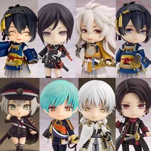 特价Q版刀剑乱舞粘土人鹤丸国永药研藤四郎忠萤丸加州清光手办