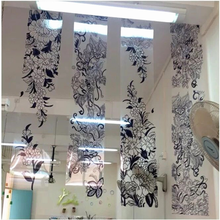 幼儿园墙面装饰 空中走廊吊饰 空白胶片环境创设材料diy彩绘美工