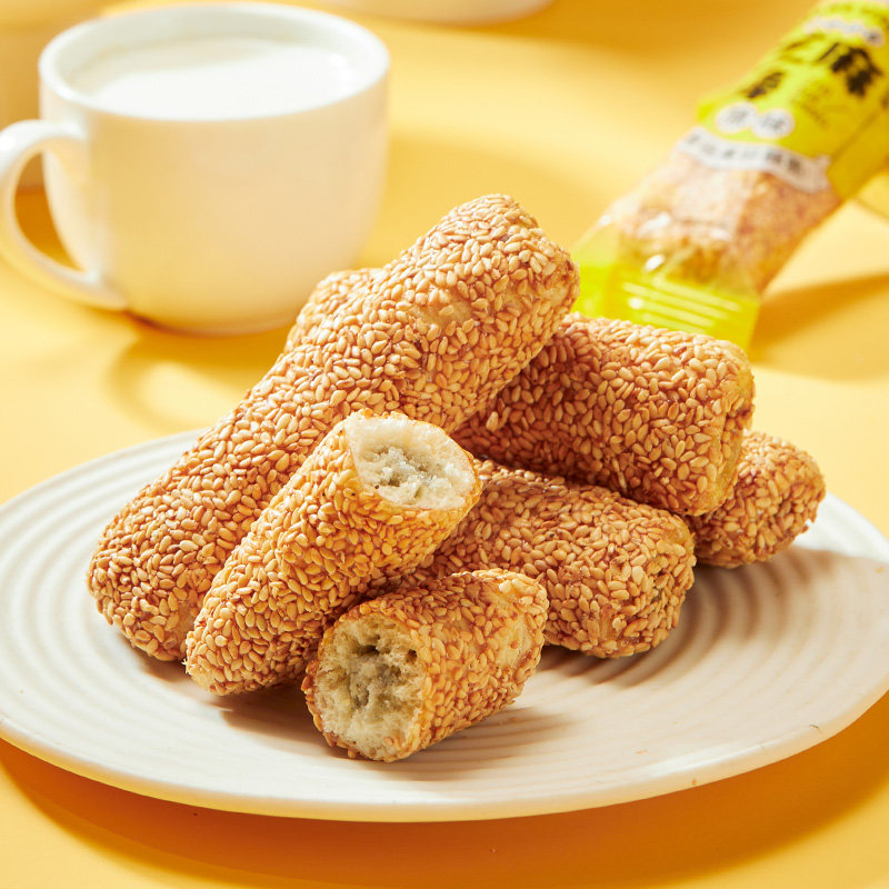 黄老五夹心芝麻棒 散装500g 原味味传统糕点小吃休闲零食办公室
