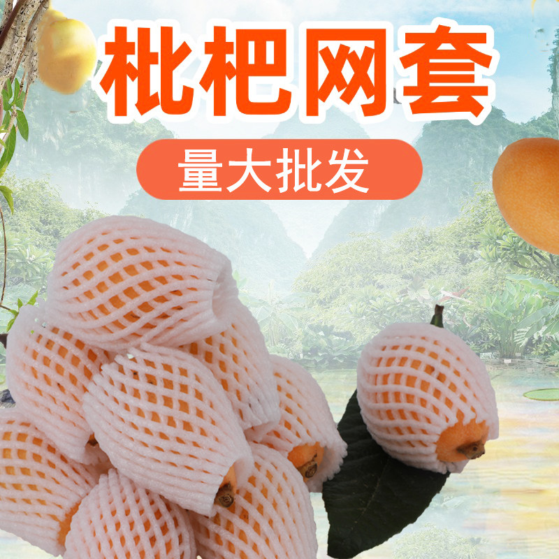 枇杷网套草莓防震泡沫网袋苹果网兜桃子梨瓜橘子橙子网垫包装批发