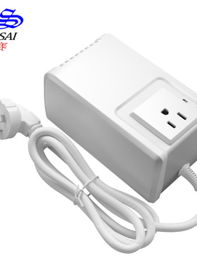 景赛白色100W变压器220V转110V转220V日本100V美国120V电器小功率