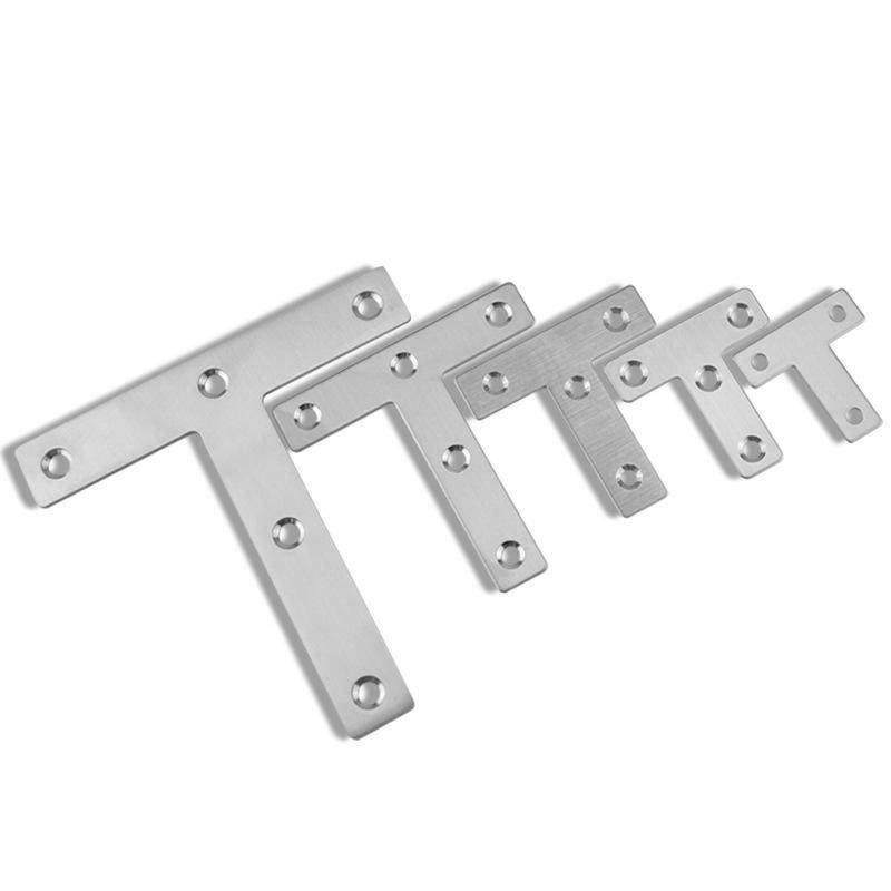 角码家具固定件T型不锈钢连接件紧固码角铁多规格柜角304钢橱柜
