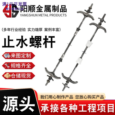 止水螺杆建筑穿墙对拉螺栓建筑模