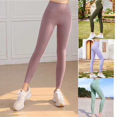 凡圣高腰收腹轻薄蜜桃臀健身裤