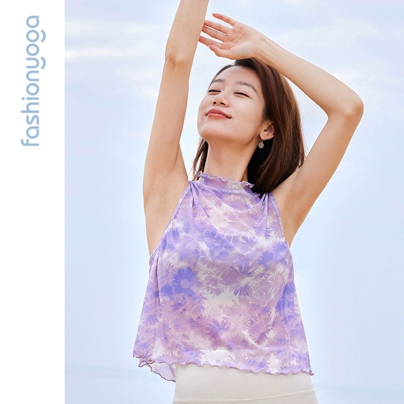 fashionyoga/凡圣瑜伽木耳邊背心