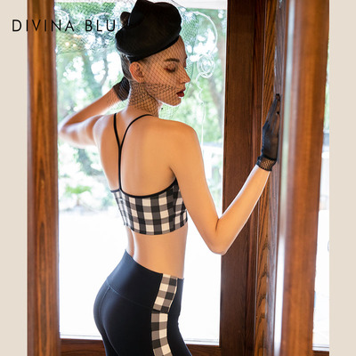 DIVINA瑜伽服文胸美背式运动内衣