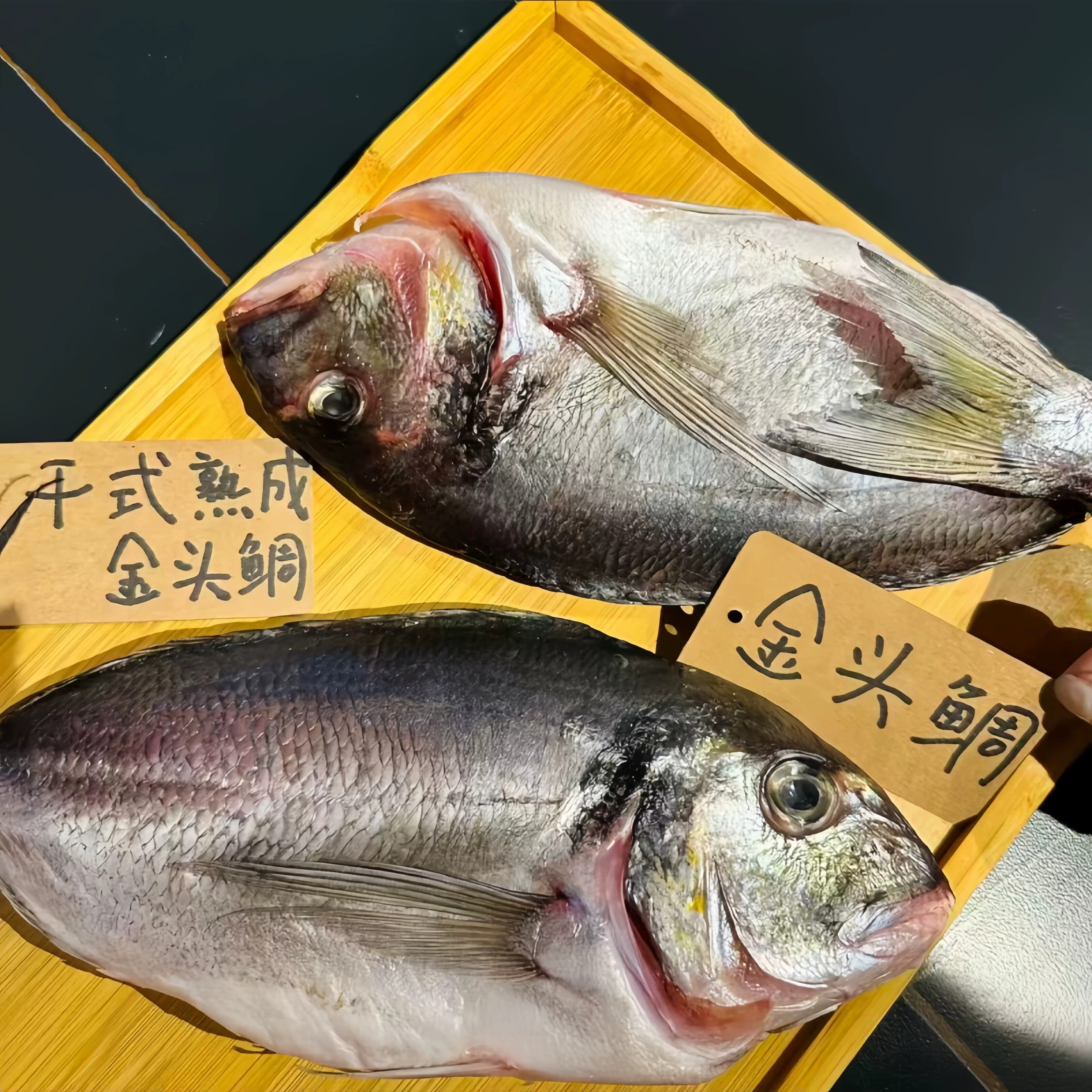 日料店专用干式熟成金雕鱼切块