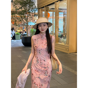 新中式《莓果》新中式复古改良国风旗袍女日常显瘦气质连衣裙