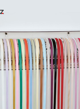 1.0cm双面哑光绸带牛奶丝带花艺缎带鲜花花束蝴蝶结高级缎带纯色