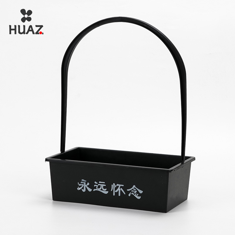 清明节手提花盒祭奠花篮