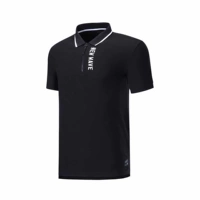 Li Ning 2019 hè mới dành cho nam thể thao thời trang áo ngắn tay ngắn tay APLP049-2-1 - Áo polo thể thao áo polo 