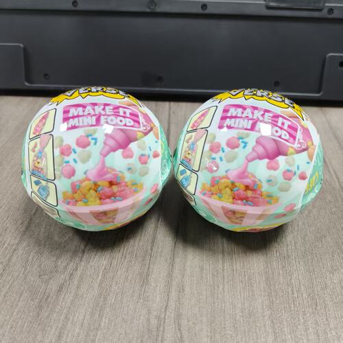 正版全新miniverse 宇宙工坊茶点盲球迷你微缩仿真过家家玩具
