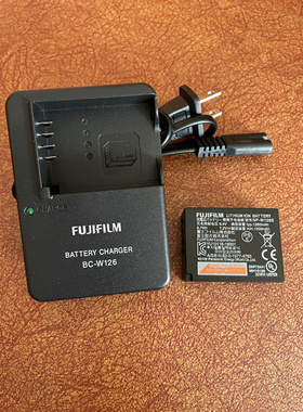 富士相机NP-W126S原装电池XT50 xs10 XT30二代X100VI 微单充电器