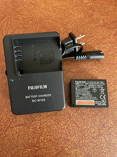 富士相机NP-W126S原装电池XT50 xs10 XT30二代X100VI 微单充电器