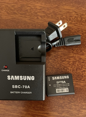 三星相机BP70A原装电池ES65 PL120 PL170 5X CCD数码照相机充电器