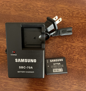 CCD数码 三星相机BP70A原装 照相机充电器 PL170 电池ES65 PL120