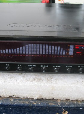 二手原装精品奇声SGE-778电调二十五段发烧显示漂亮均衡器