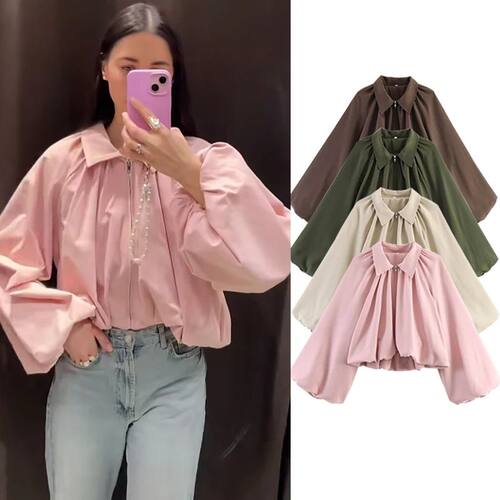 2026 New Spring Women's Jackets Fashion Loose Elegant Long S