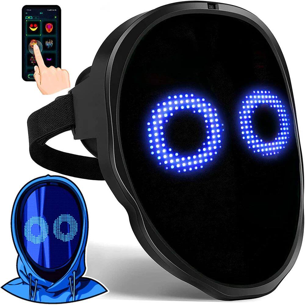 Led Mask with Bluetooth App Control Programmable Face Transf图片