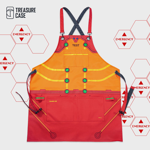TreasureCase 新世纪福音战士明日香test战斗服工作服围裙