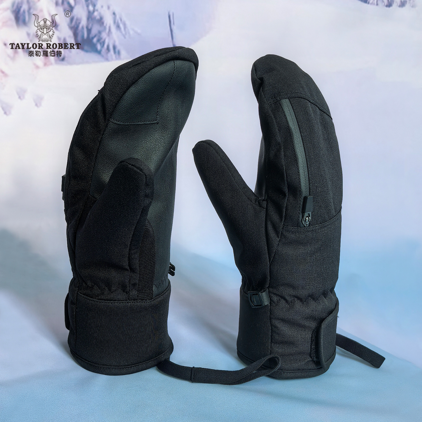 专业单板滑雪手套男女通用内置五指触屏冬季户外雪地徒步登山闷子