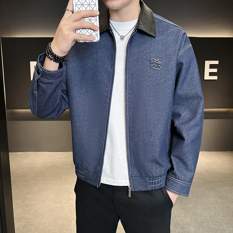 新高品质直播~可脱卸饰品牛仔夹克外套3403-1-JK8088-P135,男装工装外套,电商C301