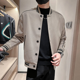 2025秋社会小伙缉明线单排扣夹克外套1XZ403-1-JK8505-P108，男装夹克，电商C301