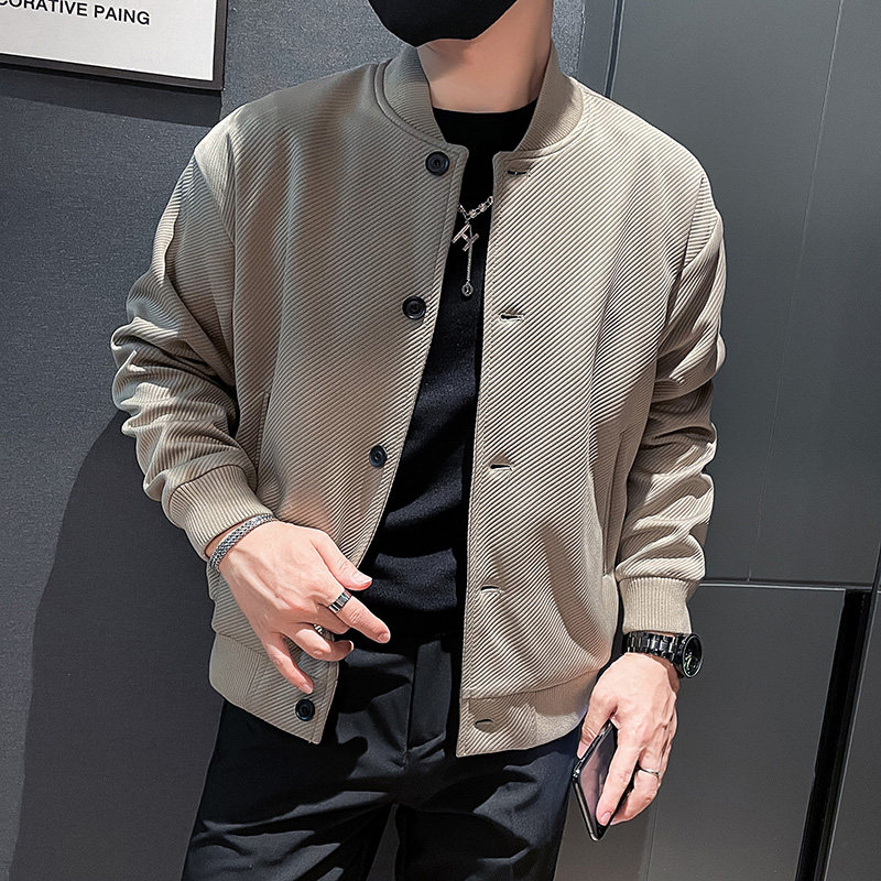 2025秋店主社会舒适单排扣夹克外套403-1-JK811-特P88限118,男装夹克,电商C301