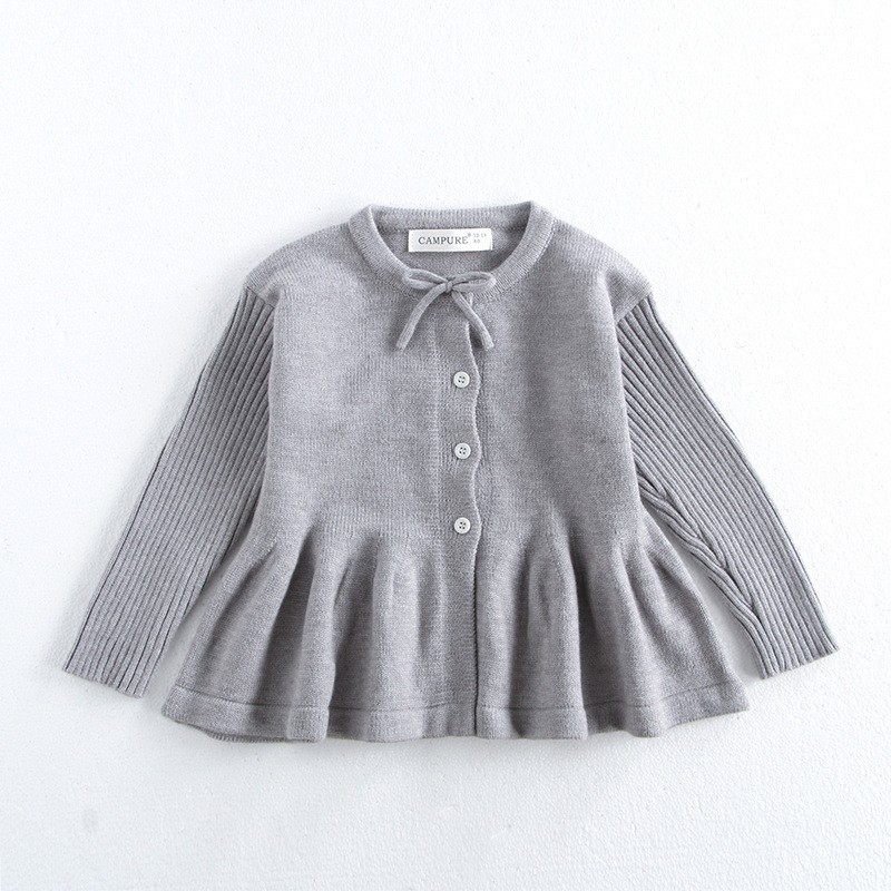 婴幼儿女宝洋气可爱毛衣开衫