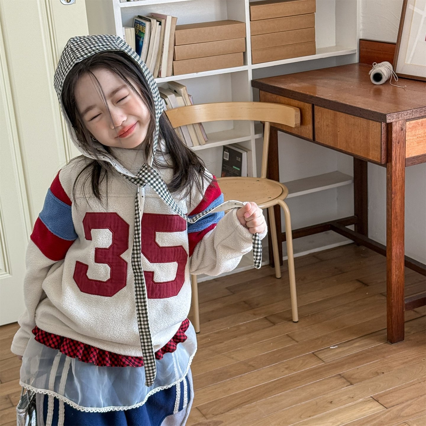 秋冬童装儿童时尚休闲卫衣2025新款男童女宝宝宽松上衣绒衫外套潮