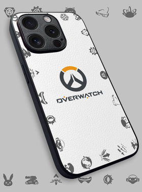 守望先锋手机壳16E暴雪游戏15Pro皮纹壳16Promax米15 K80 NEO9 iqoo13 Reno14 荣耀400 mate70 pura80 magic7