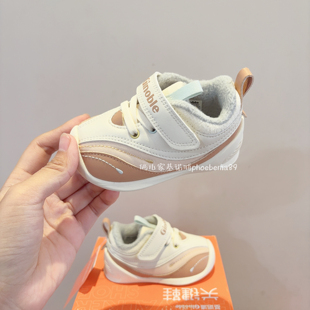 基诺浦机能鞋冬款加绒棉鞋秋款男女婴幼儿软底学步鞋关键鞋2113