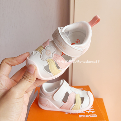 基诺浦学步鞋机能鞋轻便软底休闲