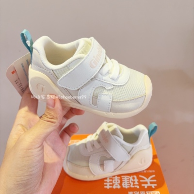 基诺浦机能鞋26春软底轻便学步鞋男女宝宝步前鞋透气关键鞋2535G