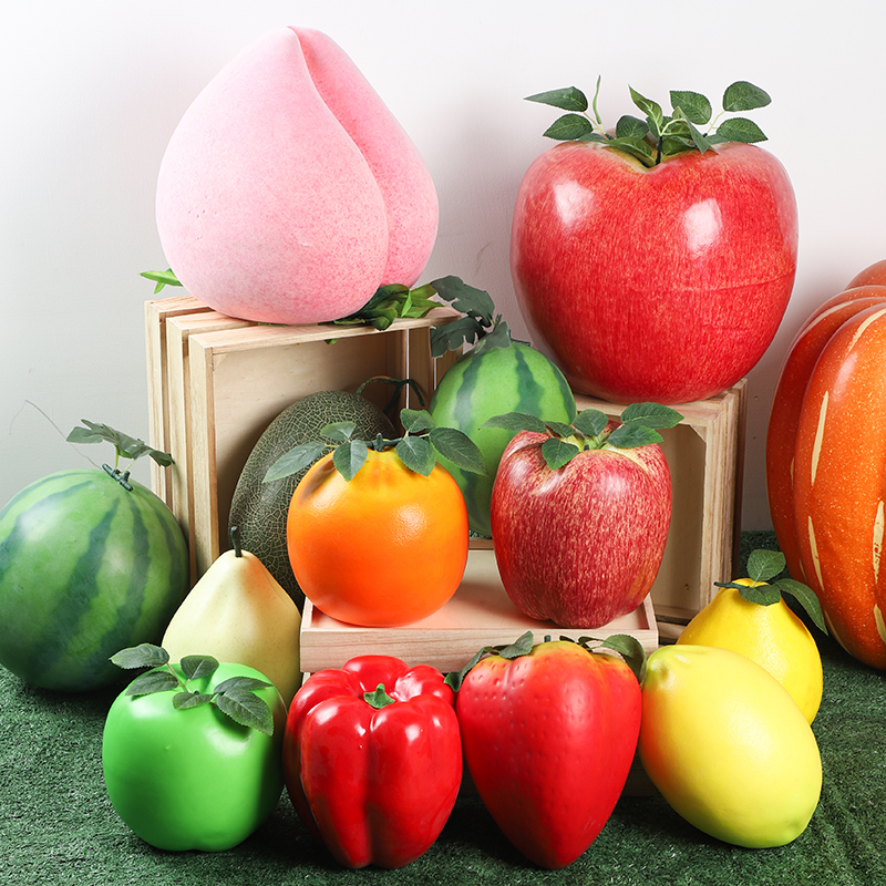 苹果香蕉葡萄仿真水果