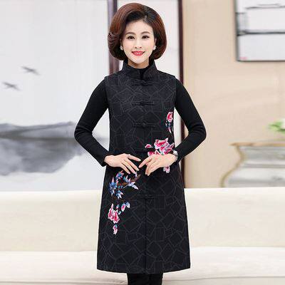 制衣中长款做衣服裁剪纸样