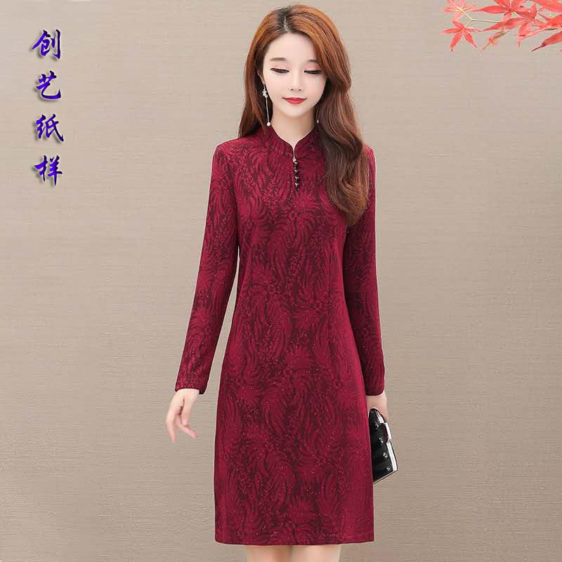 衣服纸样打版秋季新款装装中年